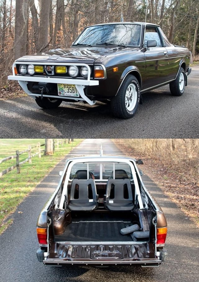 why did the Subaru BRAT have rear seats